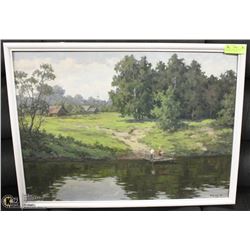 PAINTING - OIL ON CANVAS, FRAMED (H.C. GOSEV)