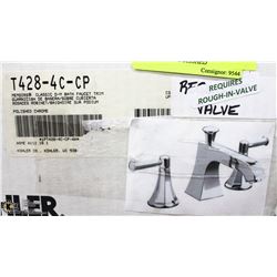 KOHLER MEMOIRES CLASSIC D/M BATH FAUCET POLISHED