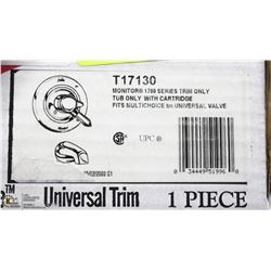 DELTA TUB ONLY TRIM WITH CARTRIDGE FITS MULTI