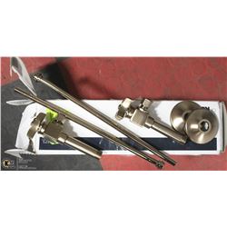 LOT OF 2 KOHLER LAVATORY SUPPLIES SATIN BLACK