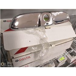 LOT OF 5 DELTA 8" CHROME COVER PLATES