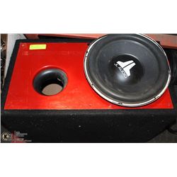 BASEWORK SUB BOX WITH 12" JL AUDIO REPLACEMENT