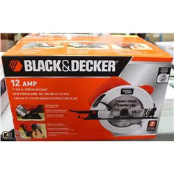 NEW BLACK AND DECKER 12 AMP 7-1/4 CIRCULAR SAW