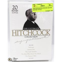 NEW HITCHCOCK DVD SET (20 DVD MOVIES TOTAL)