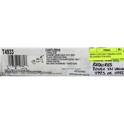 MOEN CASTLEBY CHROME LEVER 2H GARDEN TUB DECK