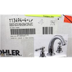 KOHLER KELSTON DECK MOUNT BATH FAUCET POLISHED