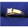 Image 2 : Princess Cut Diamond Solitaire Engagement Ring