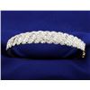 Image 1 : 5 Carat Diamond Bangle Bracelet