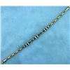 Image 1 : 18K Gold Diamond and Sapphire Bracelet