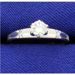 .3ct Total Weight Diamond Ring