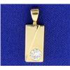 Image 1 : 1/2ct Diamond Pendant
