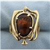 Image 1 : Unique Fire Agate Ring