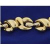 Image 2 : Italian Made Designer Gold Bracelet