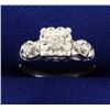 Image 1 : 1/4ct TW Diamond Ring