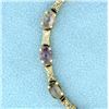 Image 2 : Diamond and Quartz Bracelet