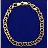 Image 1 : 8 Inch Double Curb Link Bracelet