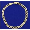 Image 1 : 6 1/2 Inch Curb Link Bracelet