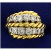 Image 1 : Vintage Van Cleef & Arpels 1ct TW Diamond Ring