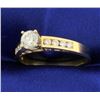Image 2 : 3/4ct TW Diamond Engagement Ring