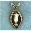 Image 1 : Small Cameo Pendant