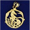Image 2 : 14k Gold Coral Reef Pendant
