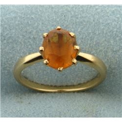2.5 ct Natural Citrine Ring in 14k Gold