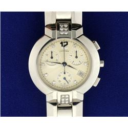 Men's Concord La Scala Diamond Chronograph Watch