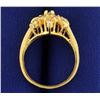 Image 3 : 3/4 ct TW CZ Ring in 14k Yellow Gold