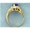 Image 3 : Amethyst Heart and Diamond Ring