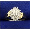 Image 1 : 1/4 ct TW Diamond Cocktail Ring