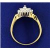 Image 3 : 1/4 ct TW Diamond Cocktail Ring