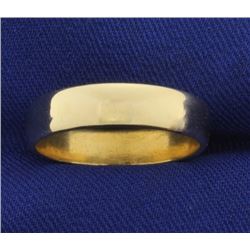 Yellow Gold 5mm Band Wedding Ring