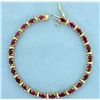 Image 1 : 6ct Natural Ruby Bracelet