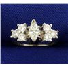 Image 1 : 1ct TW Marquise Diamond Ring in White Gold