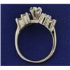 Image 3 : 1ct TW Marquise Diamond Ring in White Gold