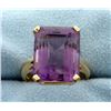 Image 1 : 12 ct Amethyst Ring in 14k Gold