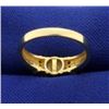 Image 4 : Akoya Pearl and Diamond Ring in 14k Gold