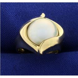 South Sea Pearl Ring in 14k Gold