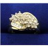 Image 1 : 3/4 ct TW Diamond Cocktail Ring