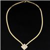 Image 1 : 2ct Total Weight Diamond Necklace