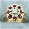 Image 1 : Ruby & Diamond Ring