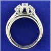 Image 3 : .60ct TW Diamond Flower Ring