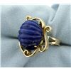 Image 2 : Cabochon Lapis Ring