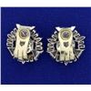 Image 2 : Vintage 7ct TW Diamond Clip-On Earrings