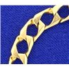Image 2 : 7 1/2 Inch Square Curb Link Bracelet