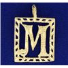 Image 1 : Initial "M" Pendant