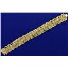 Image 1 : 6 3/4 Inch Wide Woven Designer Bracelet