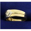 Image 2 : White and Yellow Gold Diamond Band Ring