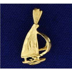 Sailboat Pendant or Charm