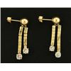 Image 2 : .9ct TW Dangle Diamond Earrings